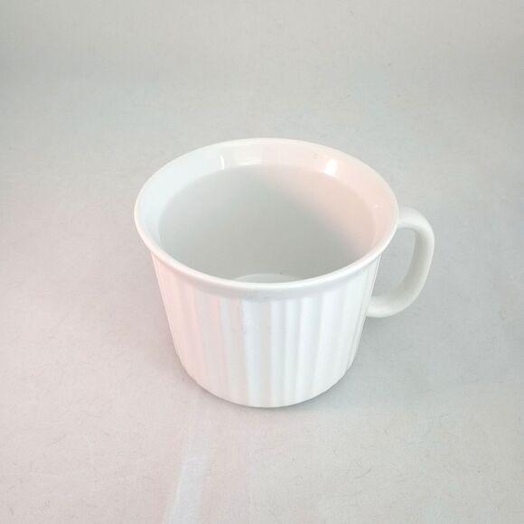 CorningWare Creations 20oz Soup Bowl Mug White Stoneware Microwave Safe - Picture 1 of 5